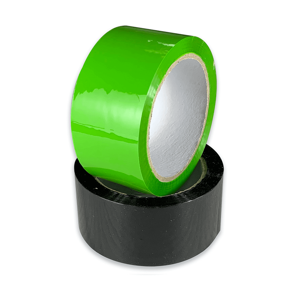 coloured tape green and black