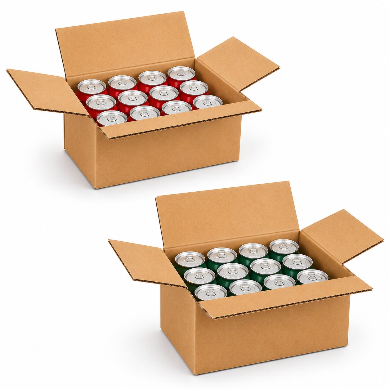 Cardboard Boxes for 12 x 330ml/ 440ml Cans