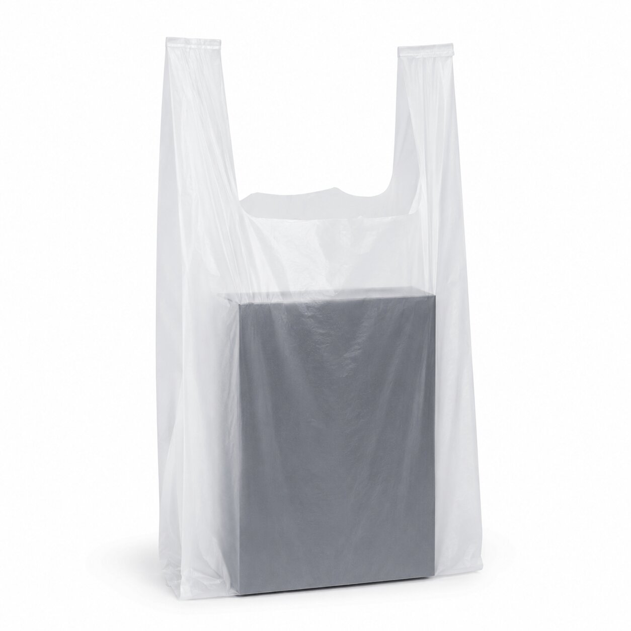White Vest Carrier Bags